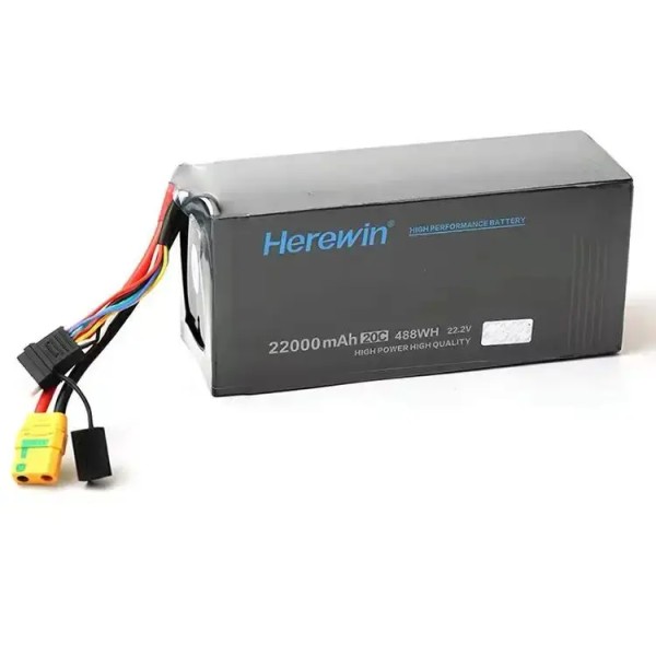 Herewin 22000MAH Battery 22.2v 6S 20C 1P Battery Agricultural Plant Protection Battery